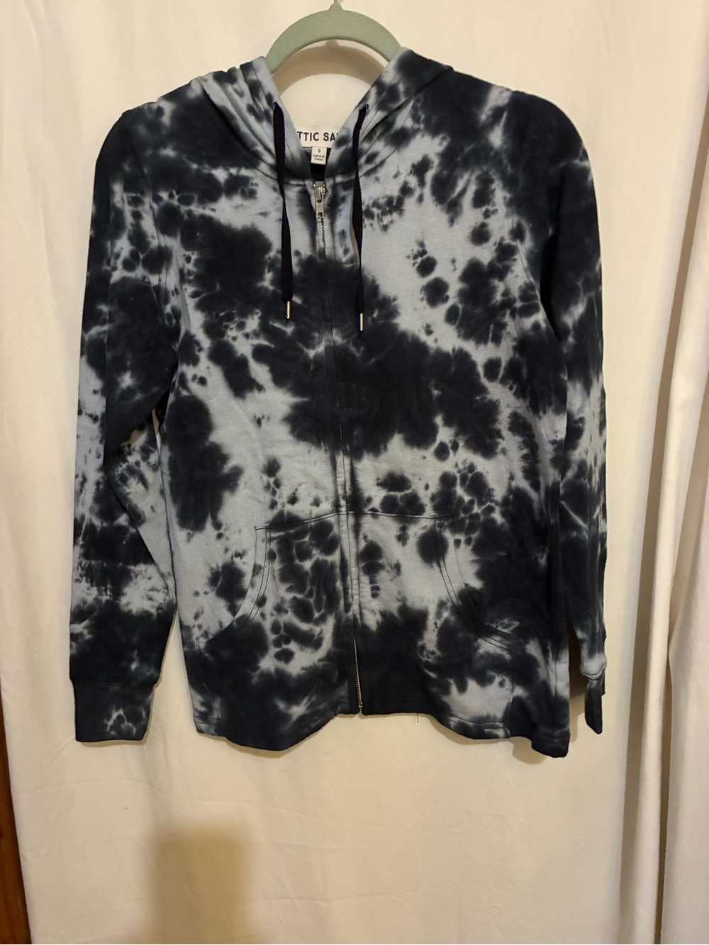 Attic Salt Tie dye Hooded Jacket